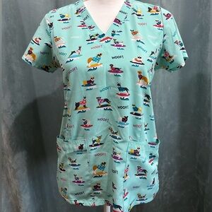 Women's Short Sleeve Printed Top